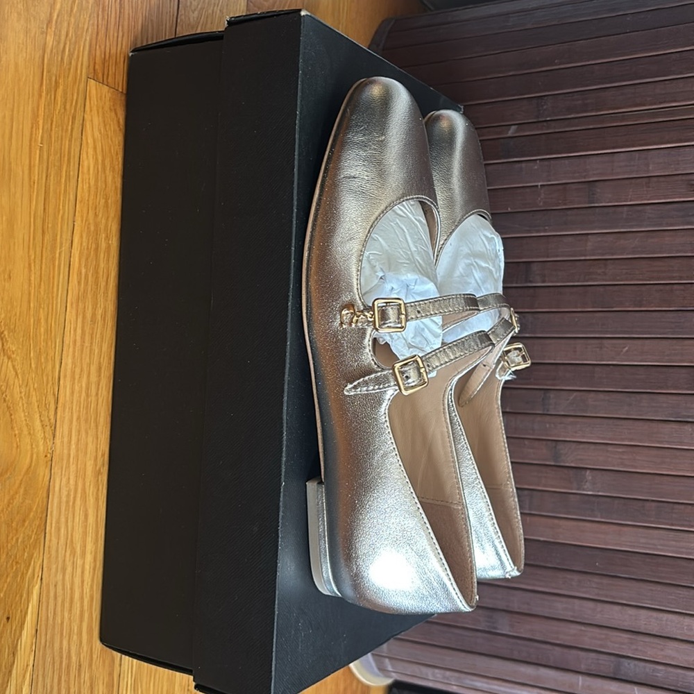 Whitley Mary Jane Coach Flats - Picture 2 of 8